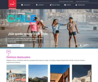 Chileestuyo.cl(Sitio Oficial de Turismo para Viajar por Chile) Screenshot