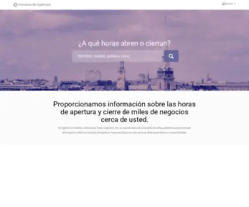 Chilehorasabiertas.com(Horarios de los negocios cercanos a ti) Screenshot