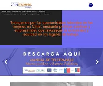 Chilemujeres.cl(Fundación) Screenshot