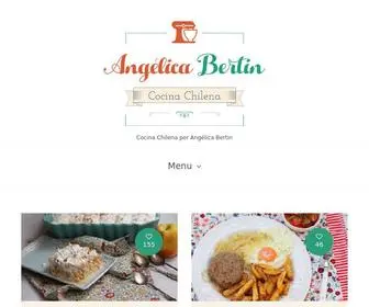 Chilenacocina.com(Cocina Chilena) Screenshot