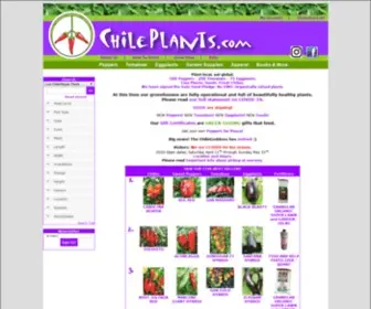 Chileplants.com(Best Pepper Plants) Screenshot
