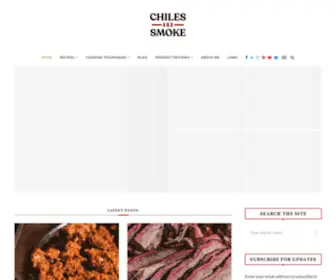 Chilesandsmoke.com(Chiles and Smoke) Screenshot