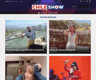 Chileshow.cl(Chile Show) Screenshot