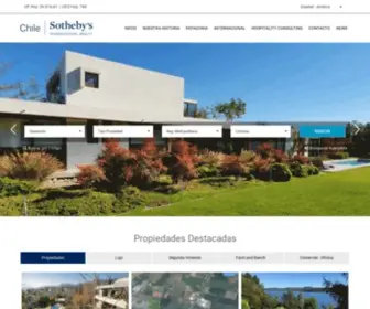 Chilesir.com(Sotheby's International Realty) Screenshot