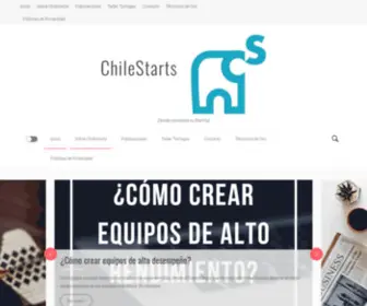 Chilestarts.com(Chile Starts) Screenshot
