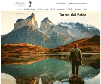 Chiletourpatagonia.com(Torres del Paine National Park's W Trek programs) Screenshot