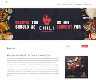 Chili-Takedown.com(Chili Takedown) Screenshot