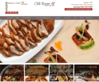 Chilihousesf.com(Chili House) Screenshot