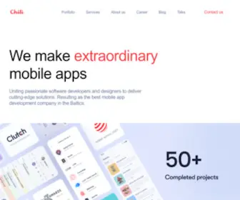 Chililabs.io(Android & iOS mobile app development company) Screenshot