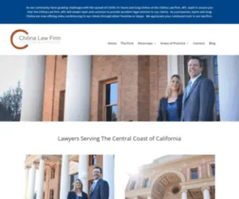 Chilinalaw.com(Chilina Law) Screenshot