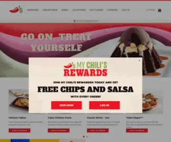 Chilis.com(Family Restaurant & Casual Dining) Screenshot