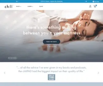 Chilitechnology.com(ChiliSleep™) Screenshot