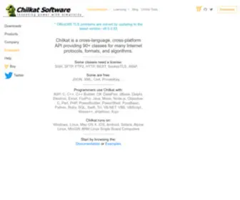 Chilkatsoft.com(Chilkat Software) Screenshot