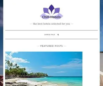Chill-Hotels.com(Chill Hotels) Screenshot