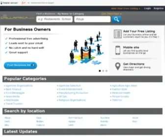 Chillafrica.com(Business directory) Screenshot