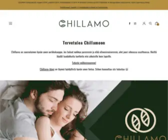 Chillamo.com(Laadukkaat tuotteet ja palvelut hyvään uneen) Screenshot