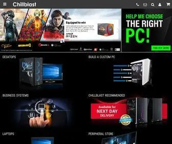 Chillblast.com(Custom PC Builder) Screenshot