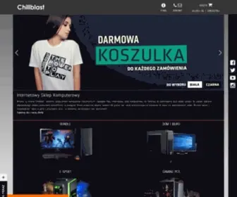 Chillblast.pl(Sklep z komputerami dla graczy) Screenshot