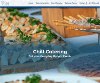 Chillcatering.com(Chill Catering) Screenshot