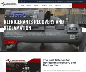 Chillerservicesrefrigerants.com(Chillerservicesrefrigerants) Screenshot