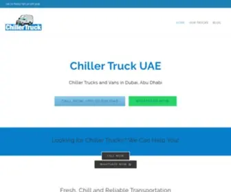 Chillertruck.com(Chiller Truck and Van Rental in Dubai) Screenshot