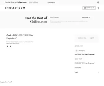 Chillest.com(Man's Daily Dose of Inspiration on the Web) Screenshot