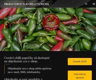 Chilli-Jalapeno.sk(Predaj) Screenshot