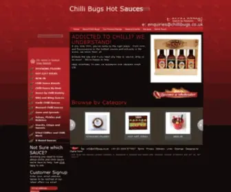 Chillibugs.co.uk(Chilli sauce) Screenshot