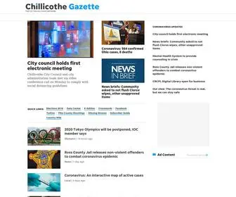 Chillicothegazette.net(The Chillicothe Gazette) Screenshot