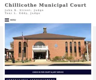 Chillicothemunicipalcourt.org(Chillicothe Municipal Court) Screenshot