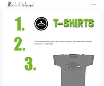 Chilliisland.com(T-Shirts & Clothing) Screenshot