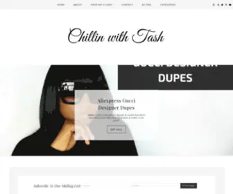 Chillinwithtash.com(Chillin with Tash) Screenshot