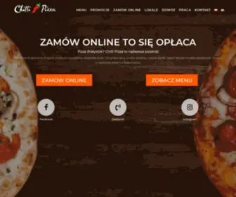 Chillipizza.pl(Pizza Białystok) Screenshot