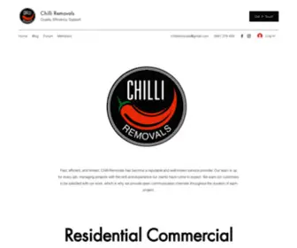 Chilliremovals.com.au(Chilli Removals) Screenshot