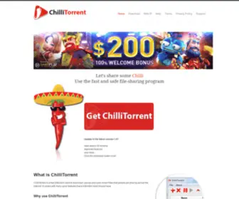 Chillitorrent.com(ChilliTorrent) Screenshot