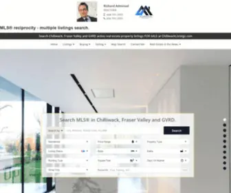 Chilliwacklistings.com(Search active and sold real estate properties for sale) Screenshot