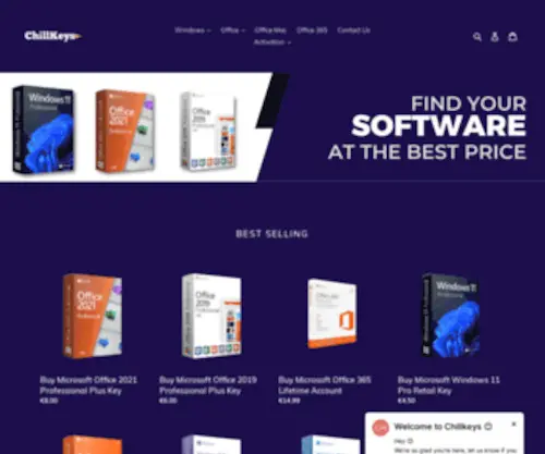 Chillkeys.com(ChillKeys) Screenshot