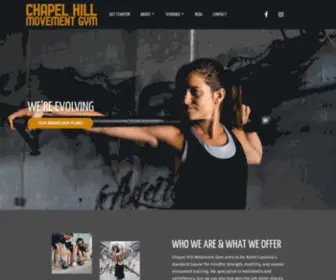 Chillmovement.com(Chapel Hill Movement Gym) Screenshot