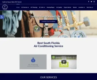 Chillsairconditioning.com(AC Service in Miami) Screenshot