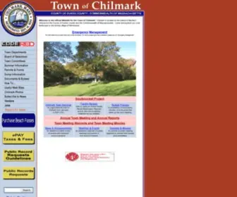 Chilmarkma.gov(Chilmark MA) Screenshot