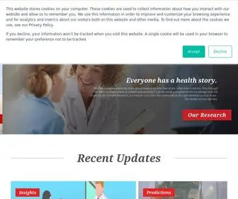 Chilmarkresearch.com(The healthcare IT market) Screenshot