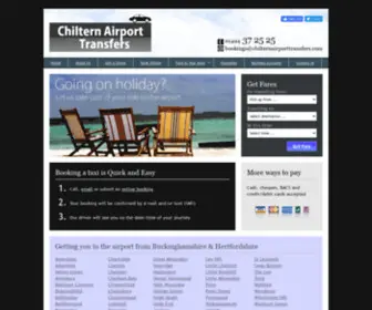 Chilternairporttransfers.com(Chiltern Airport Transfers) Screenshot