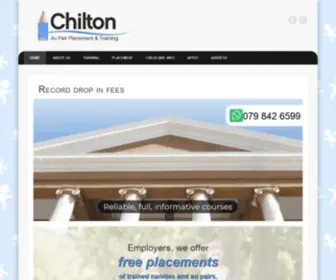 Chiltonaupairs.co.za(Chilton) Screenshot