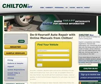 Chiltondiy.com(DIY Auto Repair Manuals) Screenshot