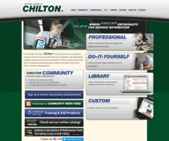 Chiltonsonline.com(Chilton Auto Repair Manual) Screenshot