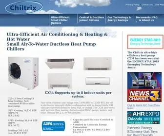 Chiltrix.com(Chiltrix Inc) Screenshot