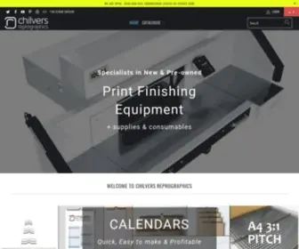 Chilvers.co.uk(Chilvers Reprographics) Screenshot