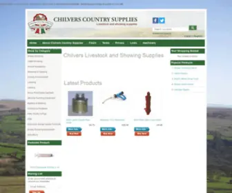 Chilverscountrysupplies.co.uk(Chilvers Livestock and Showing Supplies) Screenshot