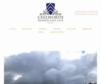 Chilworthgolfclub.com(Chilworth golf course and driving range) Screenshot