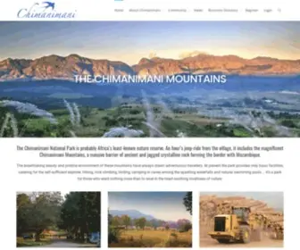 Chimanimani.com(The Chimanimani National Park) Screenshot